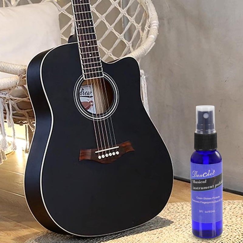 Danchet Guitar Cleaner-Polish 60ml-Body and Fretboard Maintenance Cleaner, Polish-Musical Instruments polish-Instrument Accessories - Image 5